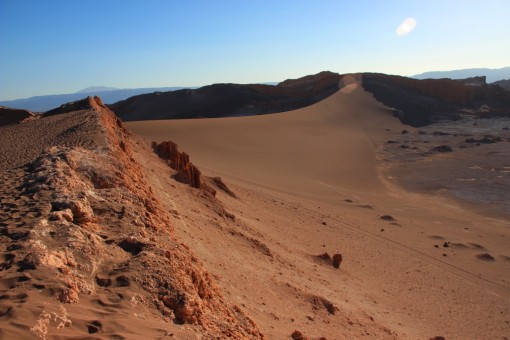 Duna de areais intocadas