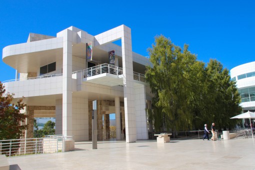 Uma das atrações do Getty Center é sua arquitetura.