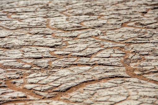 Solo argiloso de Sossusvlei