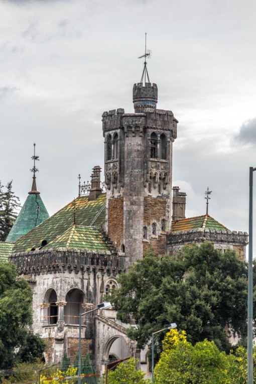 Castelo da D. Chica em Braga. Hoje está abandonado.