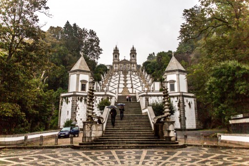 Escadaria de Bom Jesus do Monte. Haja perna!
