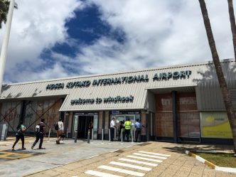 Aeroporto principal da Namíbia em Windhoek