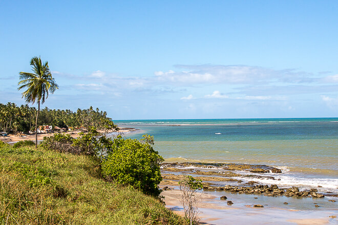 Praias de Alagoas perto de Maragogi