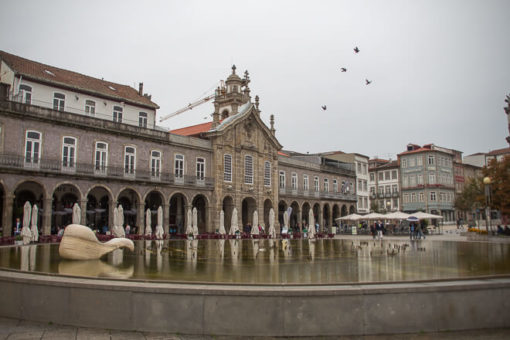 Praça da República em Braga