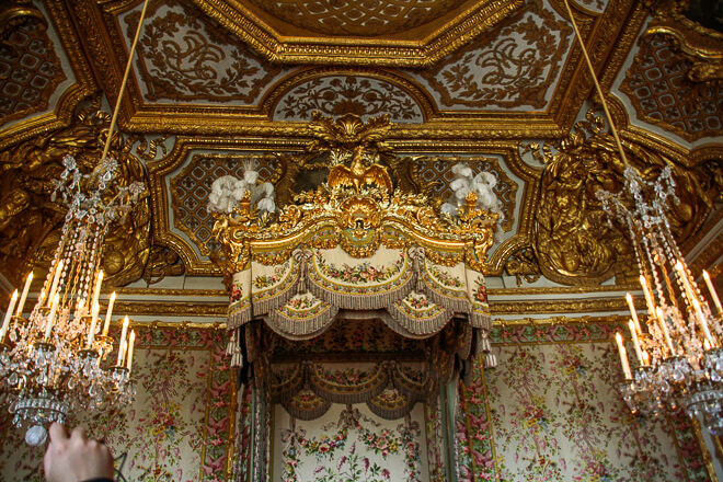 Quarto de Maria Antonieta Palácio de Versalhes