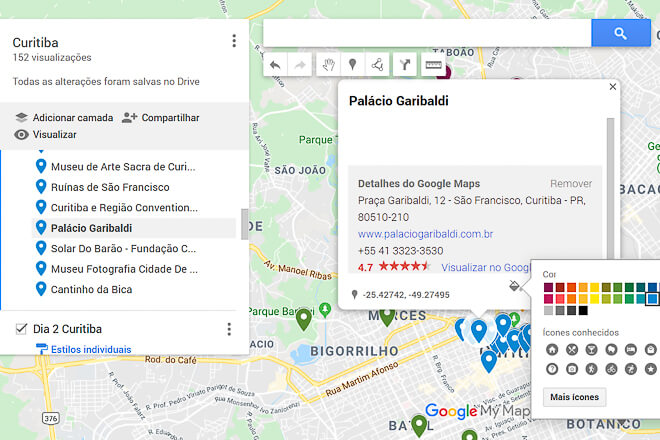 REDE CREDENCIADA OI PET - Google My Maps
